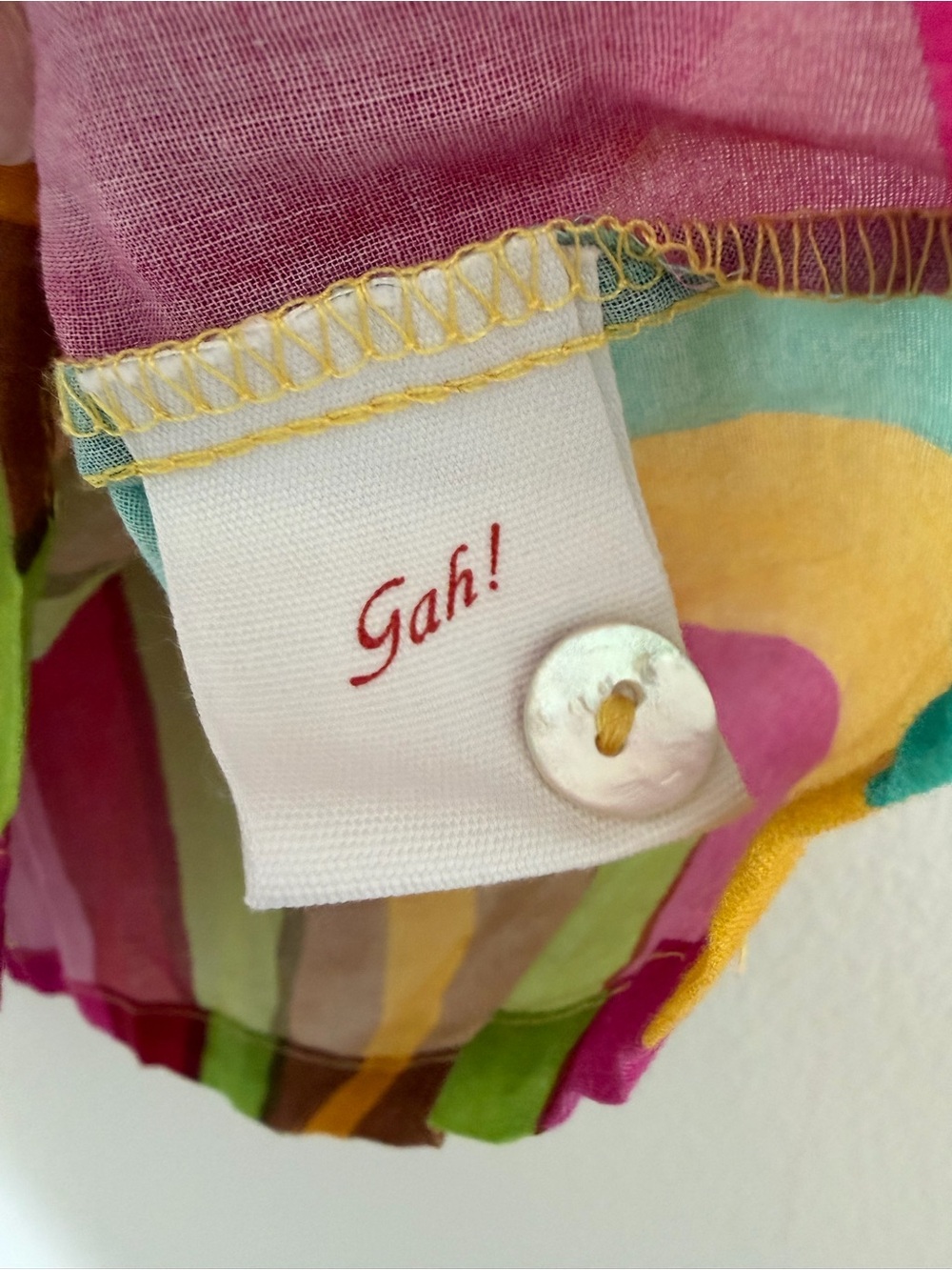 Lisa Says Gah Madeline Top Rainbow Stripe - Picture 8 of 10